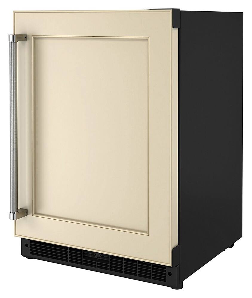 Left. KitchenAid - 5.0 Cu. Ft. Mini Fridge Built-In with Panel Ready - Custom Panel Ready.