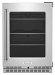 Front Zoom. KitchenAid - 5.2 Cu. Ft. Built-In Mini Fridge - Stainless Steel.