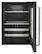 Alt View 11. KitchenAid - 14-Bottle Dual Zone Beverage Cooler with Glass Door and Metal-Front Racks - Black Stainless.