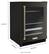 Alt View 12. KitchenAid - 14-Bottle Dual Zone Beverage Cooler with Glass Door and Metal-Front Racks - Black Stainless.