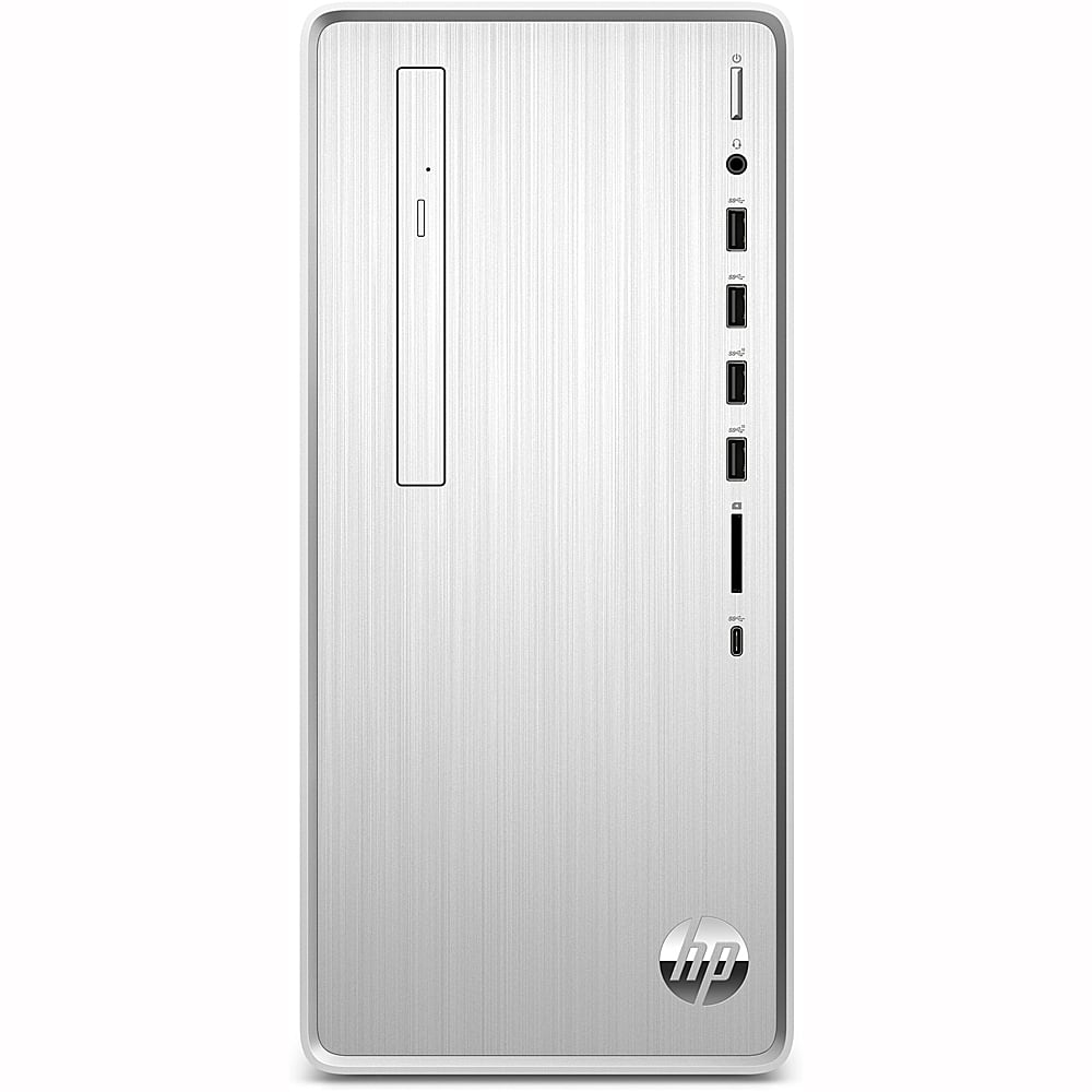 Front. HP - Recertified Refurbished Pavilion Desktop - Intel i7-10700 - 16GB Memory  -  1TB HDD + 256GB SSD.