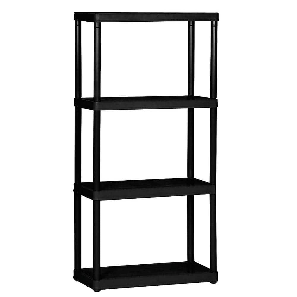Alt View 12. Gracious Living - 4 Shelf Tier Light Duty Indoor and Garage Shelf (2 Pack).