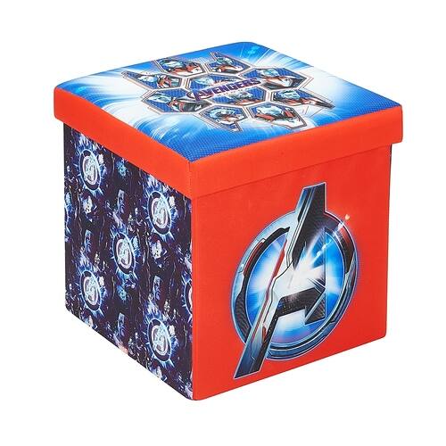 Fresh Home Elements - Portable Toy Chest & Ottoman Cube, Marvel Avengers