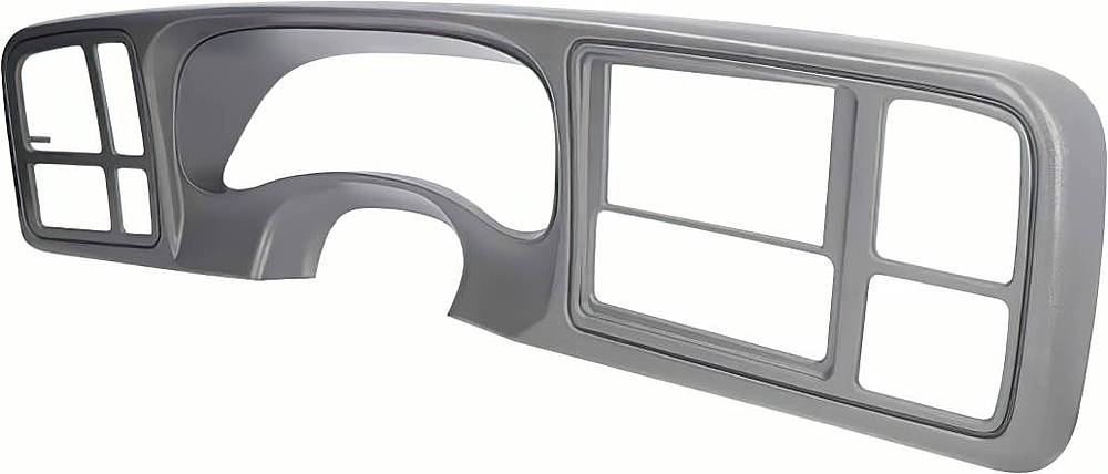 Left. Metra - Dash Kit for Select 1999-2002 Chevrolet and GMC Vehicles - Pewter.