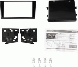 Metra - Dash Kit for Select 2016-2021 Subaru BRZ DIN - High Gloss Black