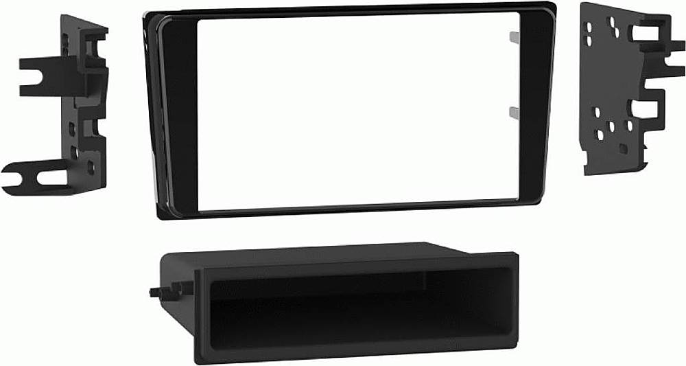 Alt View 14. Metra - Dash Kit for Select 2016-2021 Subaru BRZ DIN - High Gloss Black.