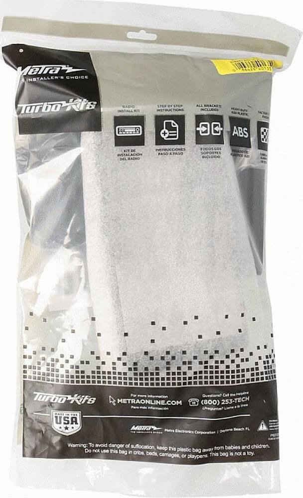 Alt View 17. Metra - Dash Kit for Select 2016-2021 Subaru BRZ DIN - High Gloss Black.