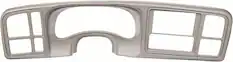 Front. Metra - Dash Kit for Select 1999-2002 Chevrolet and GMC Vehicles - Shale.