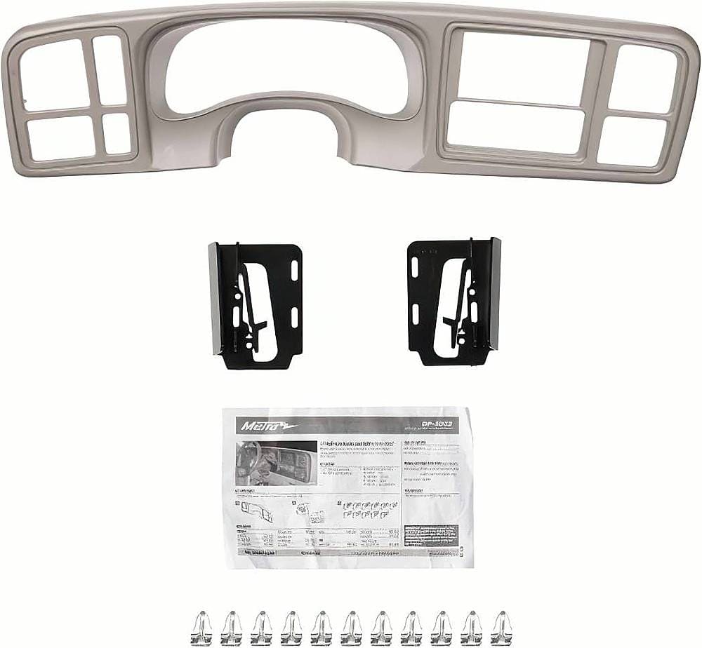 Alt View 11. Metra - Dash Kit for Select 1999-2002 Chevrolet and GMC Vehicles - Shale.