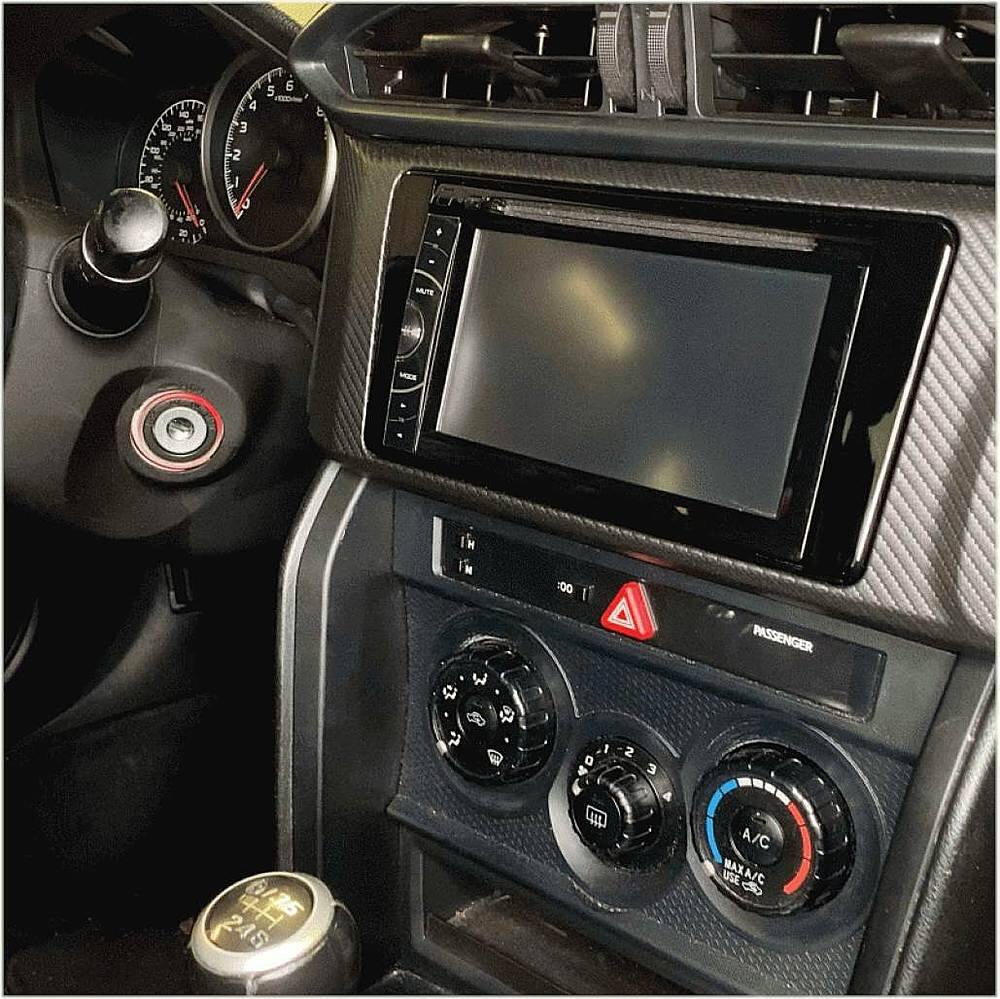 Alt View 17. Metra - Dash Kit for Select 2016-2021 Subaru BRZ DDIN - High Gloss Black.