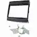 Alt View 11. Metra - Dash Kit for Select 2011-2016 Porsche Cayenne DIN DDIN - Matte Black.
