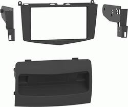 Metra - Dash Kit for Select 2008-2011 Mercedes-Benz C DIN DDIN - Matte Black - Angle_Zoom
