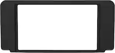 Front. Metra - Dash Kit for Select 2005-2007 Dodge Dakota DDIN - Matte Black.