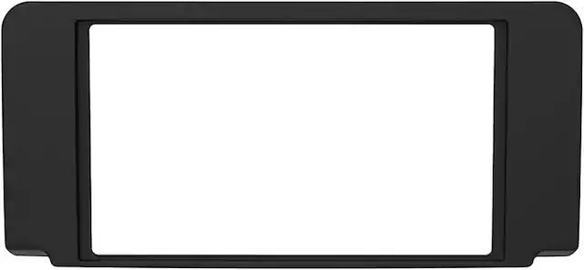 Front. Metra - Dash Kit for Select 2005-2007 Dodge Dakota DDIN - Matte Black.