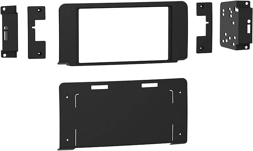 Alt View 12. Metra - Dash Kit for Select 2005-2007 Dodge Dakota DDIN - Matte Black.
