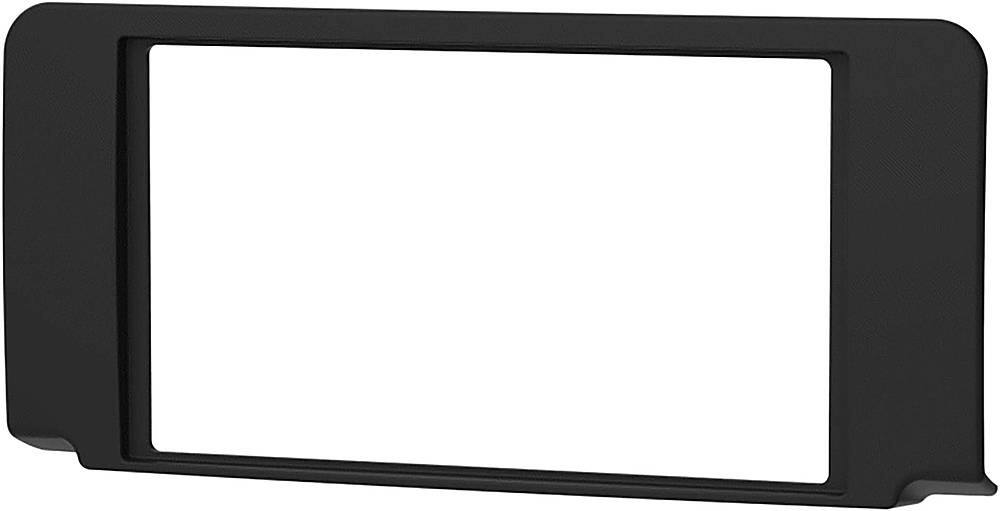 Left. Metra - Dash Kit for Select 2005-2007 Dodge Dakota DDIN - Matte Black.
