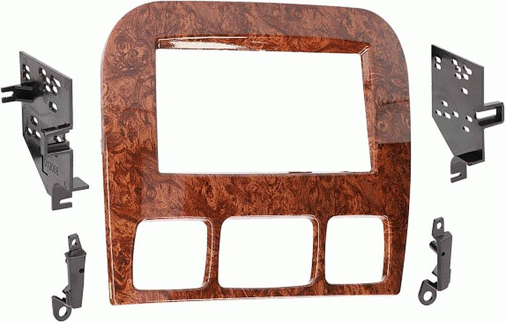 Angle. Metra - Dash Kit for Select 2000-2006 Mercedes-Benz S - Woodgrain.