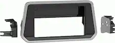 Angle. Metra - Dash Kit for Select 2020-2023 Nissan Sentra DIN - Black.