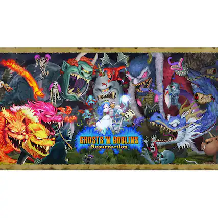 Front. Nintendo - Ghosts 'n Goblins Resurrection. - E10+ (Everyone 10+)