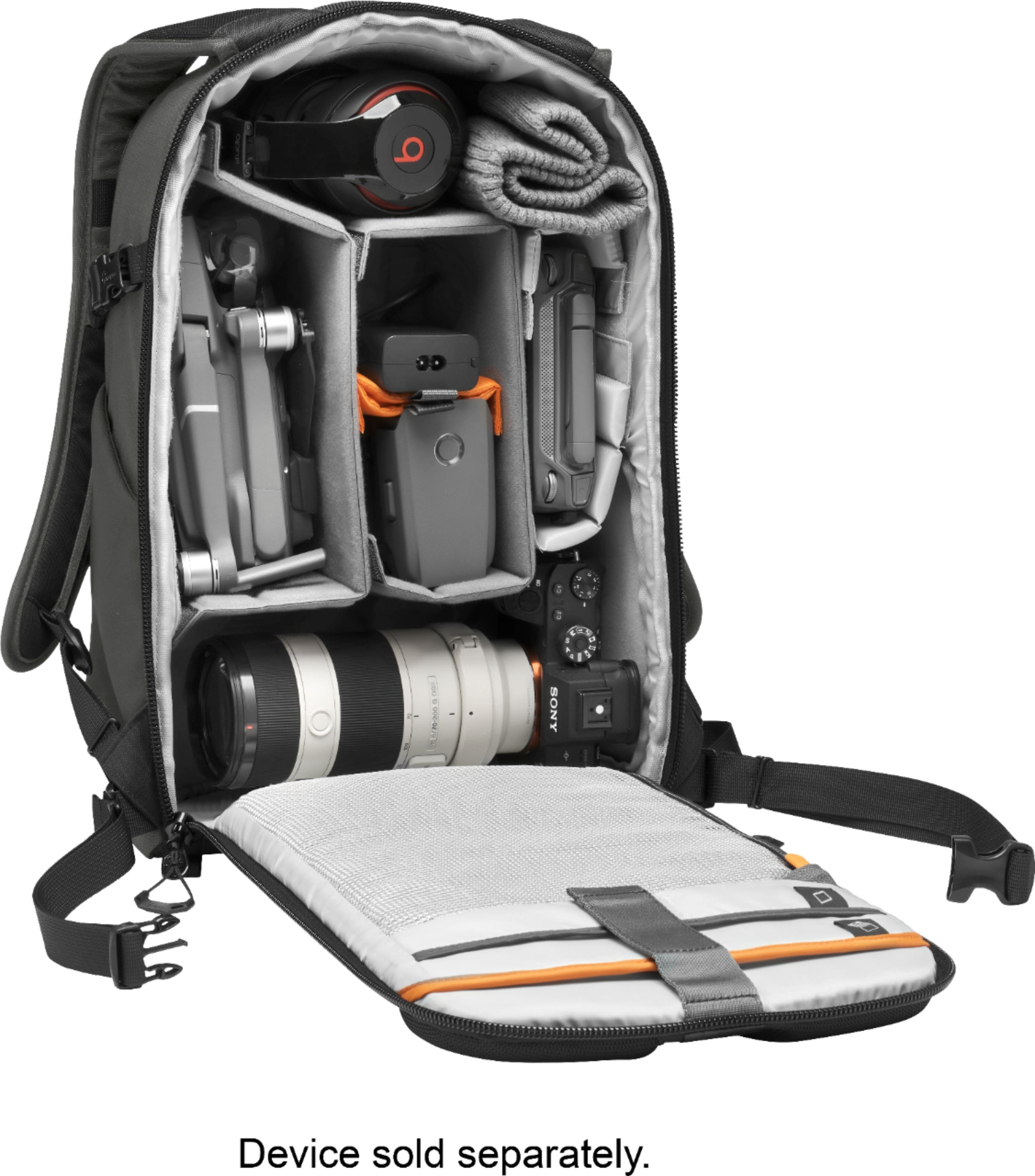Alt View 13. Lowepro - Flipside BP 300 AW III Backpack - Charcoal.