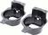 Left. Metra - Fog Light Brackets for Select Jeep Wrangler Vehicles (Pair) - Black.
