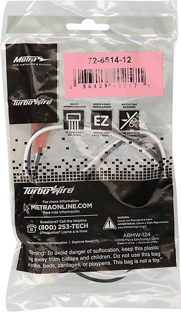 Alt View 13. Metra - Speaker Harness for Select 2002-2023 Jeep Dodge Volkswagen Ram - Multi.