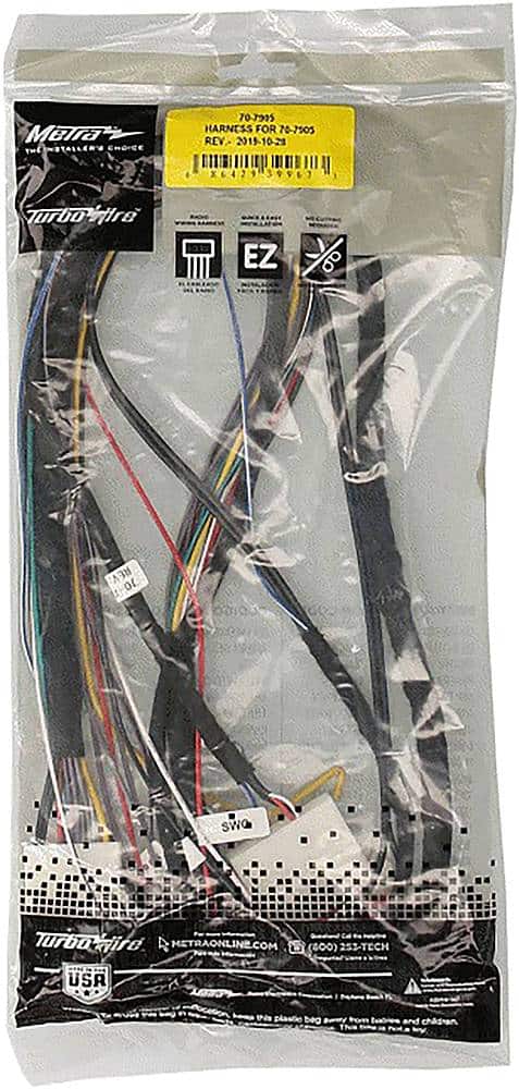 Alt View 13. Metra - Speaker Harness for Select Mazda 2016 and Up Vehicles - Multi.