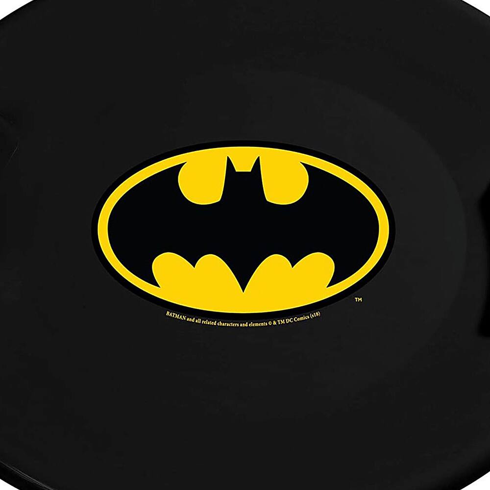 Alt View 11. Slippery Racer - Downhill Pro Batman Plastic Saucer Disc Snow Sled - Black.