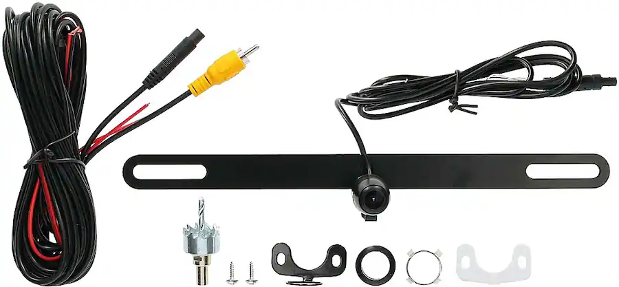 Metra Rear View Camera Metra License Plate Back Up Camera Black TE-2MPC - Best Buy