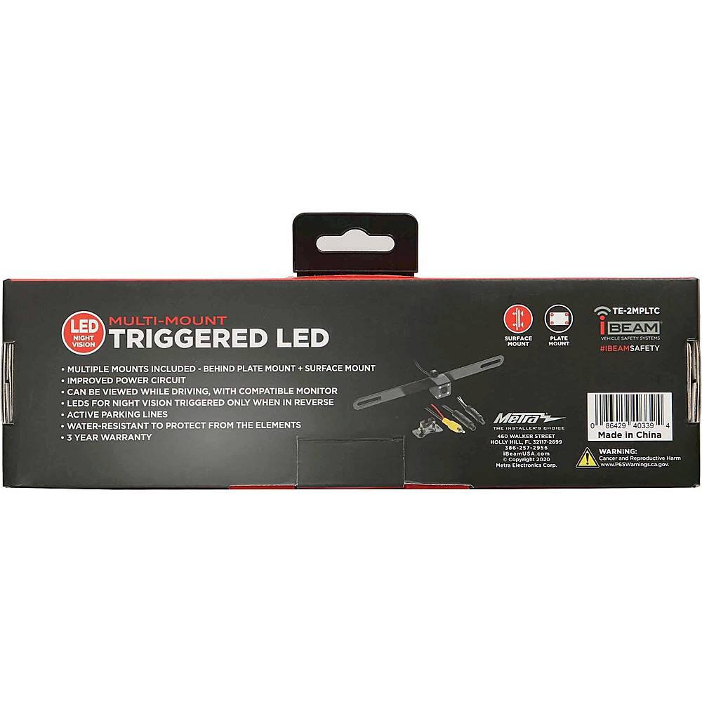 Alt View 13. iBEAM - License Plate Backup Camera.