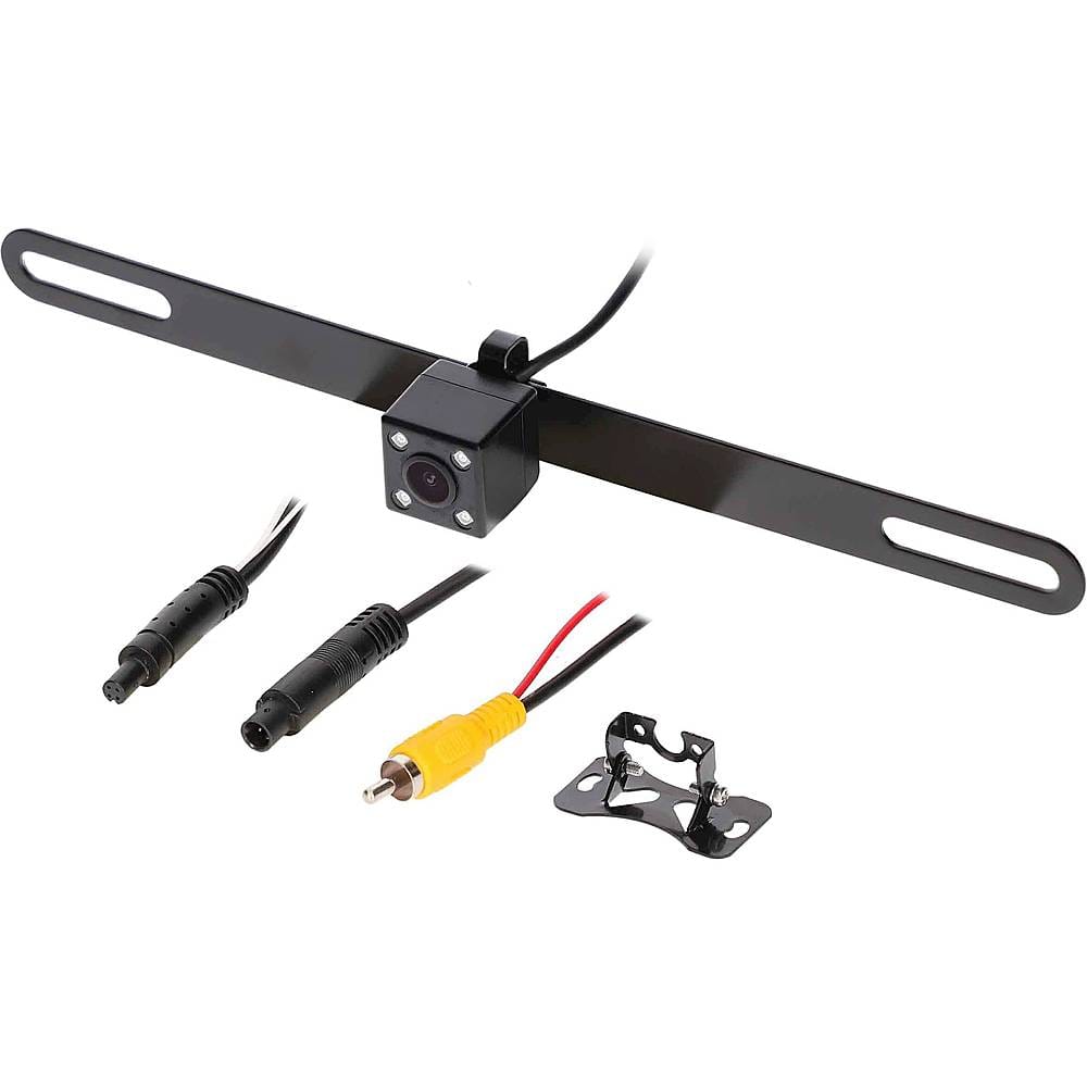 Left. iBEAM - License Plate Backup Camera.