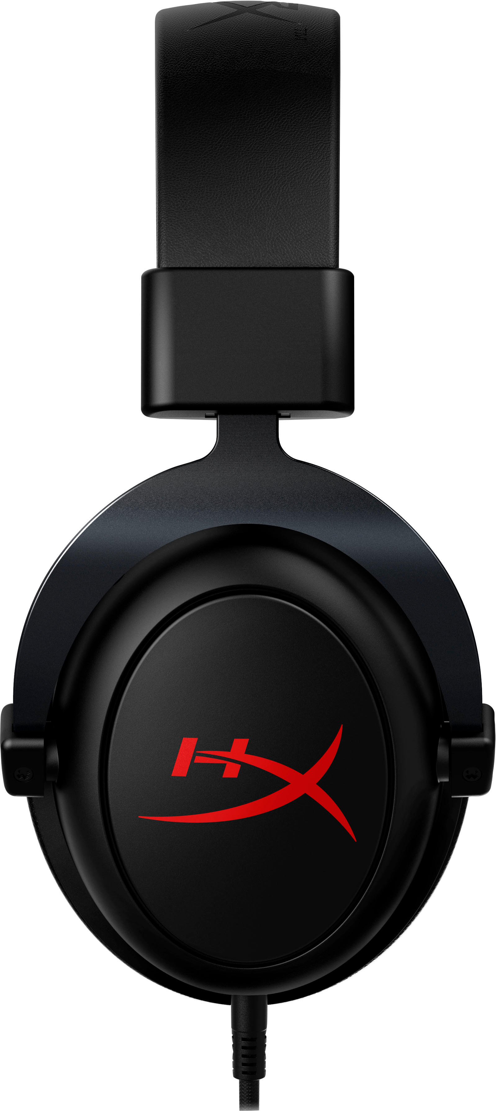 Angle View: HyperX - Cloud Core Wired DTS Headphone:X Gaming Headset for PC, Xbox X|S, and Xbox One - Black