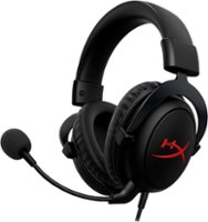 HyperX - Cloud Core Wired DTS Headphone:X Gaming Headset for PC, Xbox X|S, and Xbox One - Black - Front_Zoom