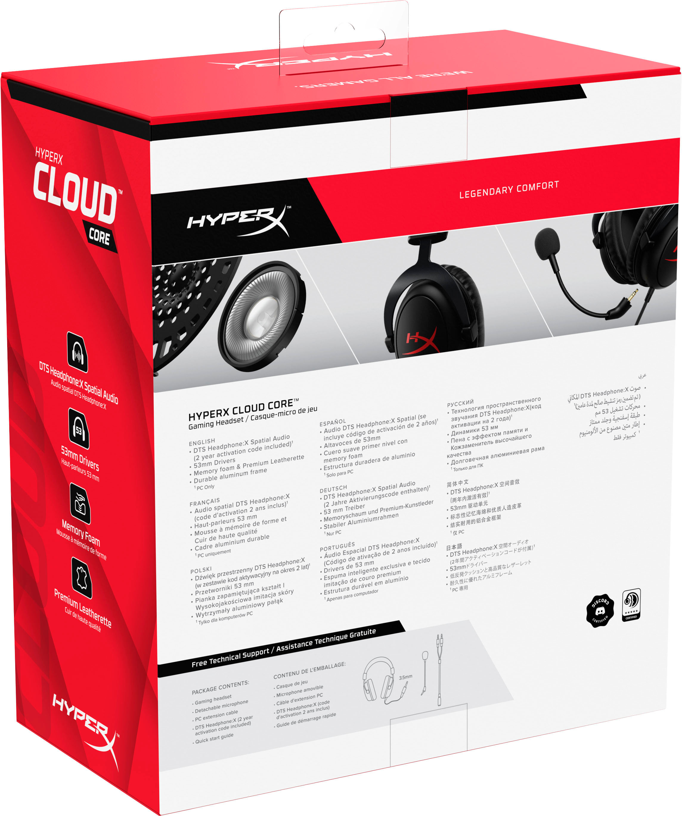 Cloud Core - DTS - Gaming Headset