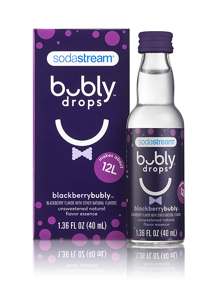 Angle View: SodaStream - Bubly Drops - Blackberry