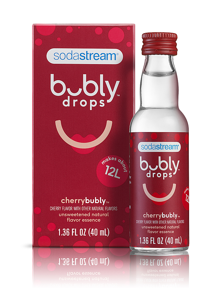 Angle View: SodaStream - Bubly Drops - Cherry