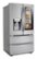 Alt View Zoom 12. LG - 28 cu.ft. 4 Door French Door with InstaView Dual Ice with Craft Ice, Double Freezer and Smart Wi-Fi Enabled - Stainless steel.