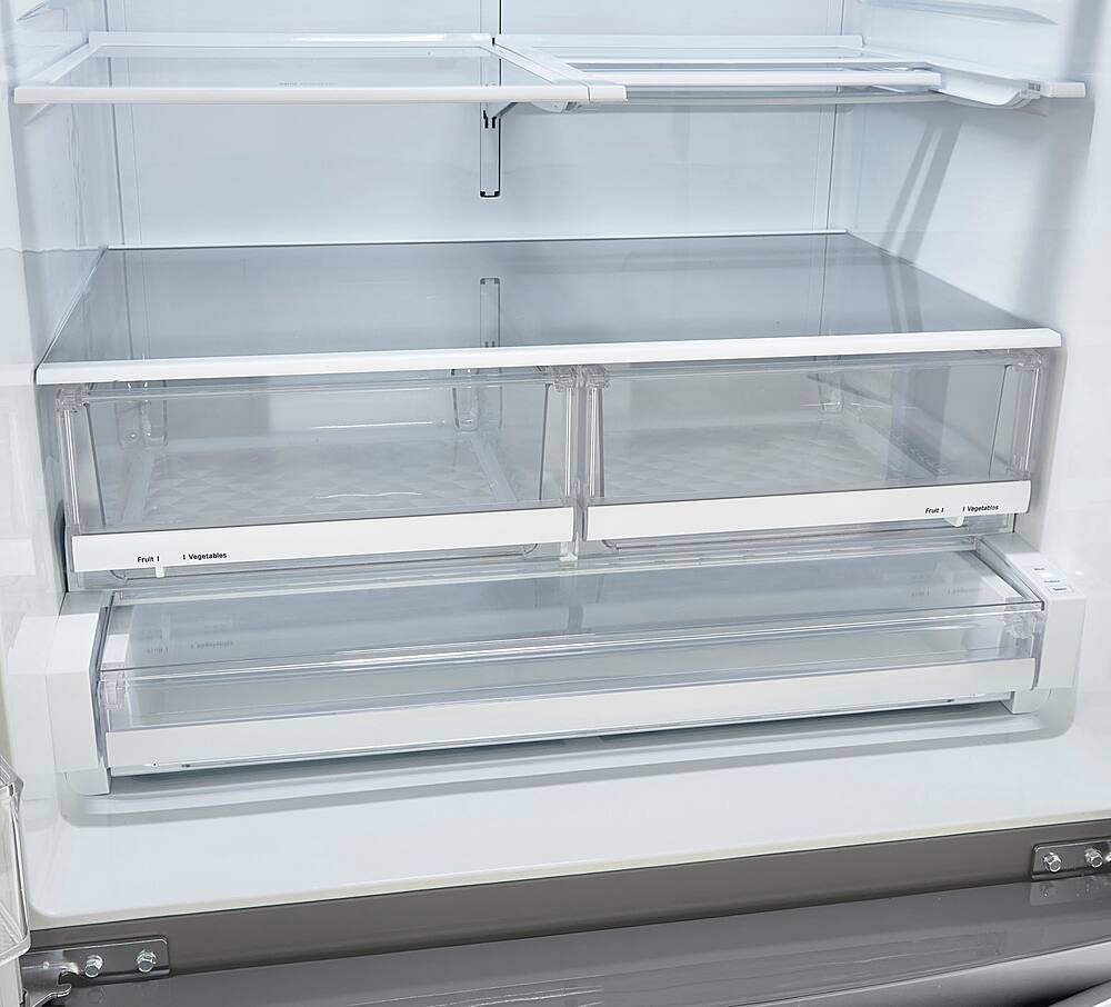 Alt View 25. LG - 28 Cu. Ft. 4-Door French Door Smart Refrigerator with Dual Ice - Stainless Steel.