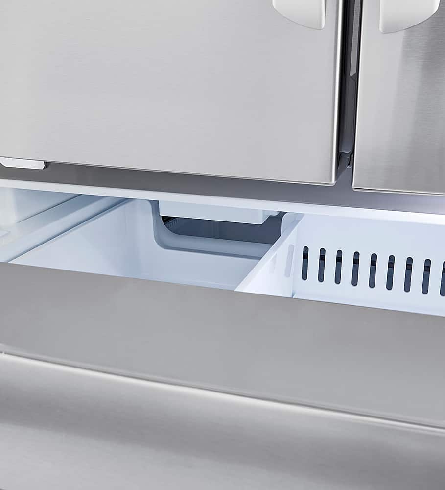 Alt View 28. LG - 28 Cu. Ft. 4-Door French Door Smart Refrigerator with Dual Ice - Stainless Steel.