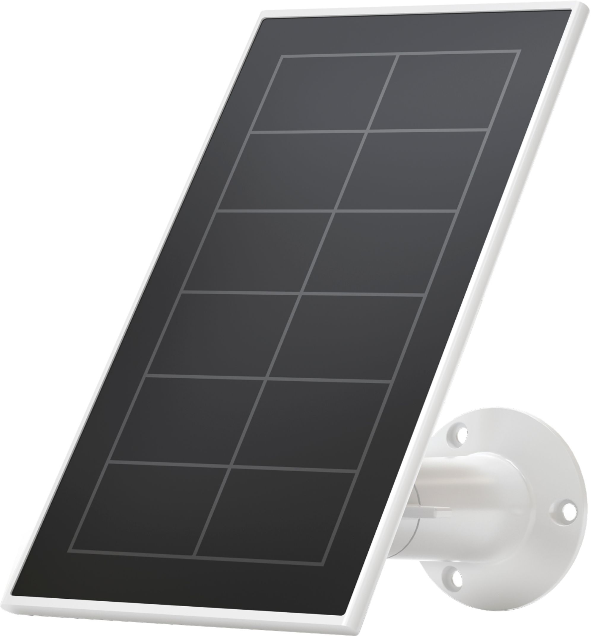 Solar Panel Charger for Arlo Ultra, Ultra 2, Pro 3, Pro 4 and Pro 3 Floodlight Cameras - White