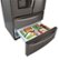Alt View Zoom 15. LG - 28 cu.ft. 4 Door French Door with Dual Ice with Craft Ice, Double Freezer and Smart Wi-Fi Enabled - Black stainless steel.
