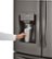 Alt View Zoom 25. LG - 28 cu.ft. 4 Door French Door with Dual Ice with Craft Ice, Double Freezer and Smart Wi-Fi Enabled - Black stainless steel.