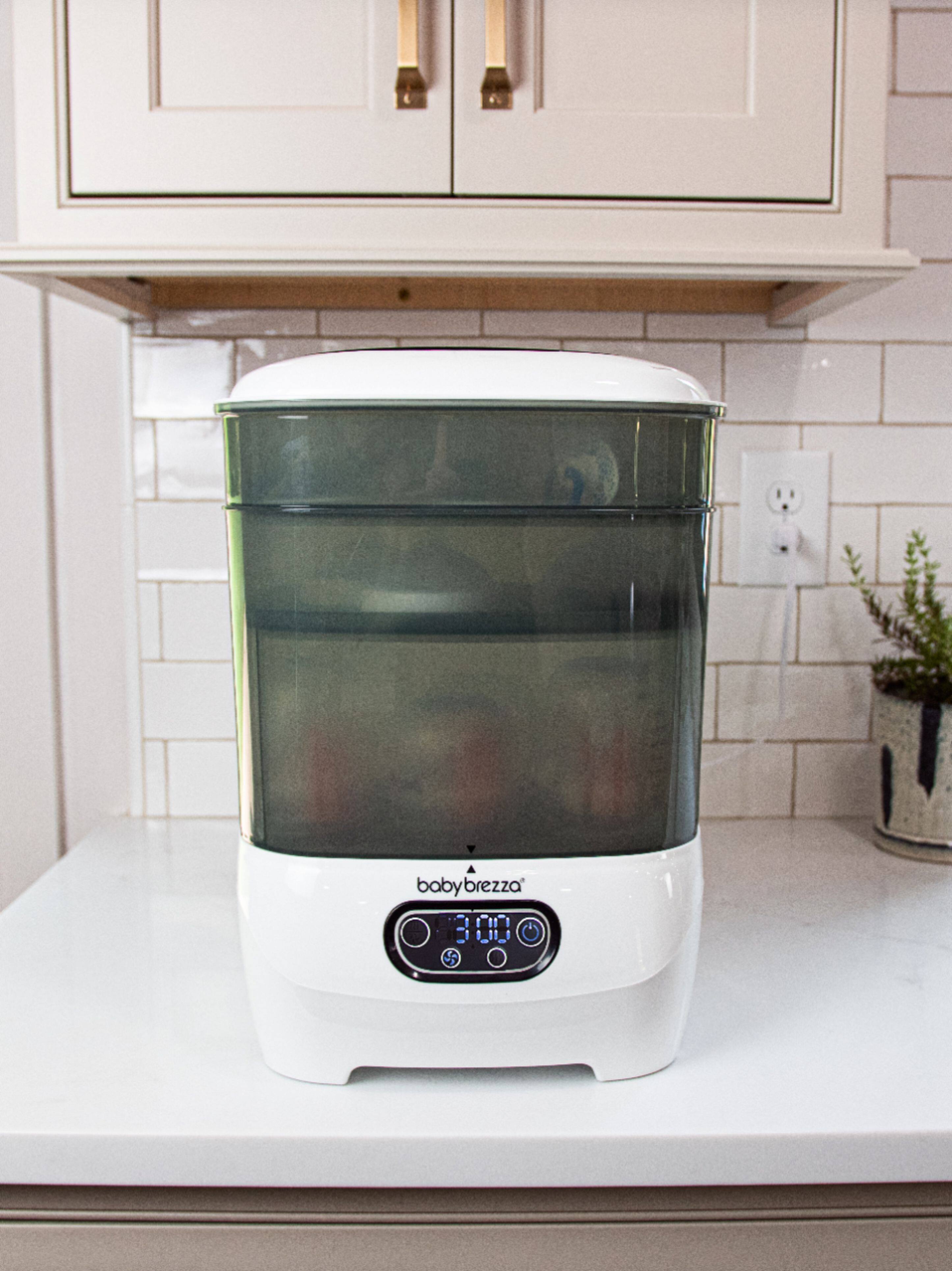 Alt View 12. Baby Brezza - One Step Baby Bottle Sterilizer and Dryer Advanced - White.