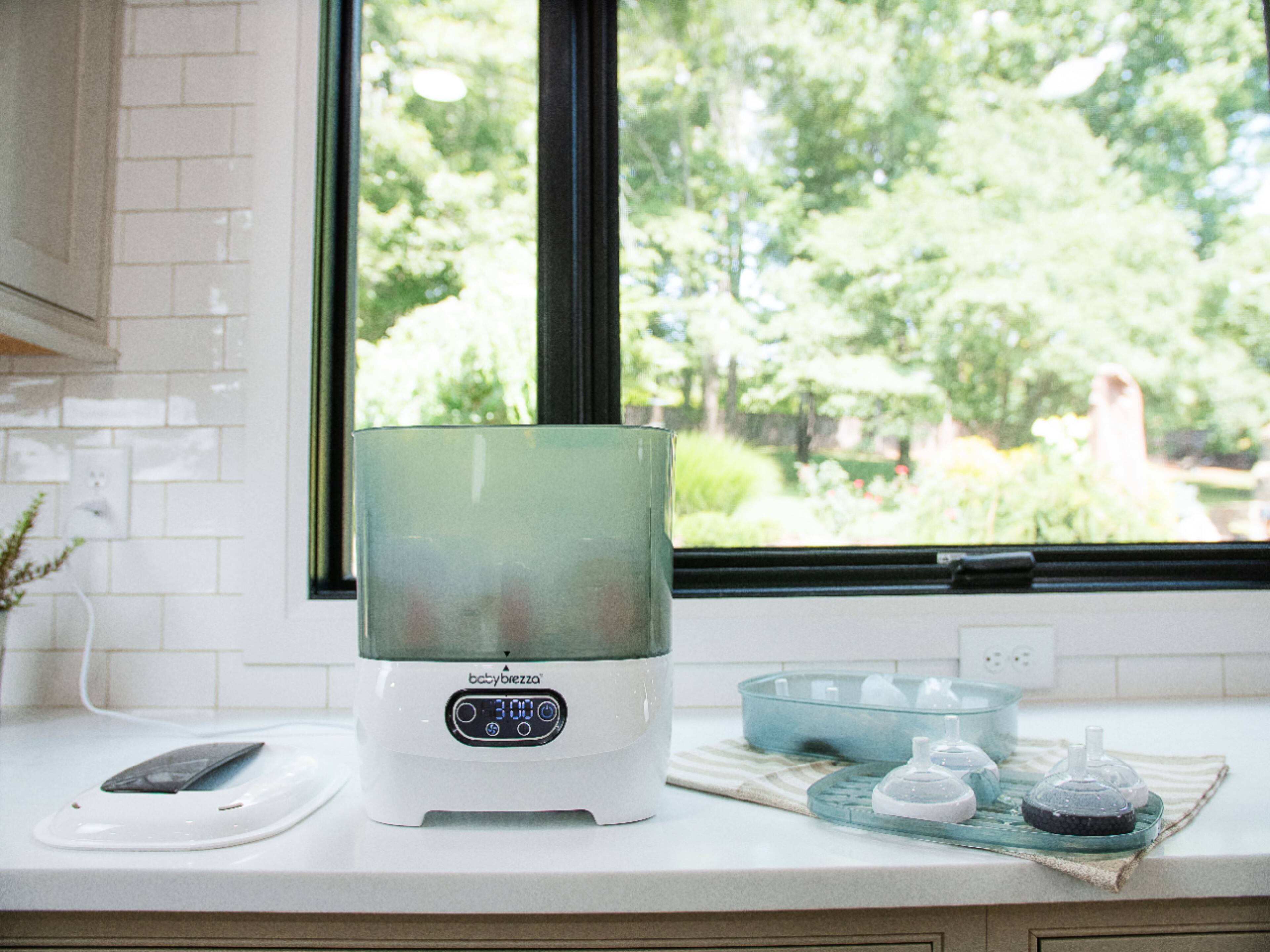 Alt View 17. Baby Brezza - One Step Baby Bottle Sterilizer and Dryer Advanced - White.