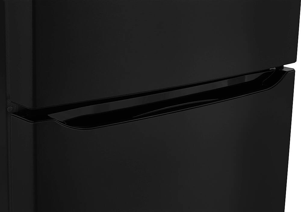 Alt View 12. LG - 20.2 Cu. Ft. Top-Freezer Refrigerator - Black.