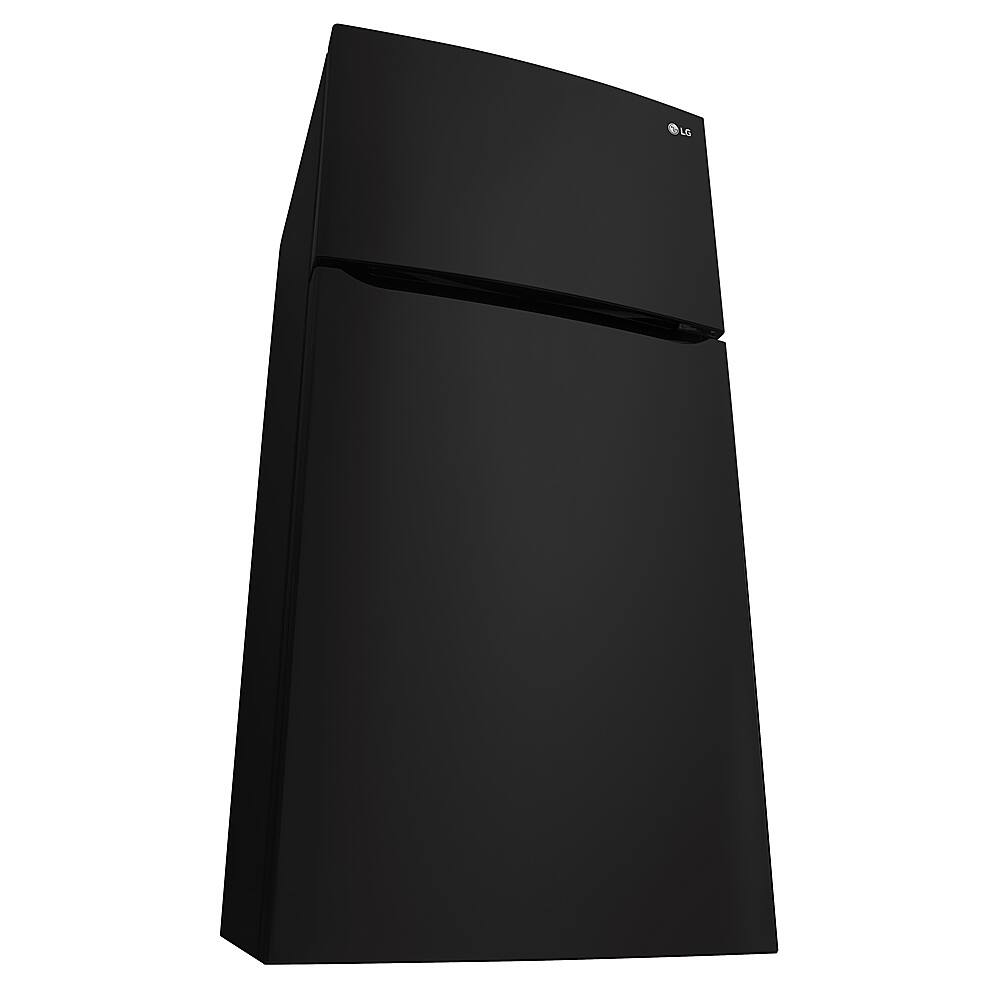 Alt View 13. LG - 20.2 Cu. Ft. Top-Freezer Refrigerator - Black.