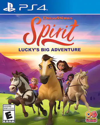 Front. Outright Games - DreamWorks Spirit Lucky’s Big Adventure. - E (Everyone)