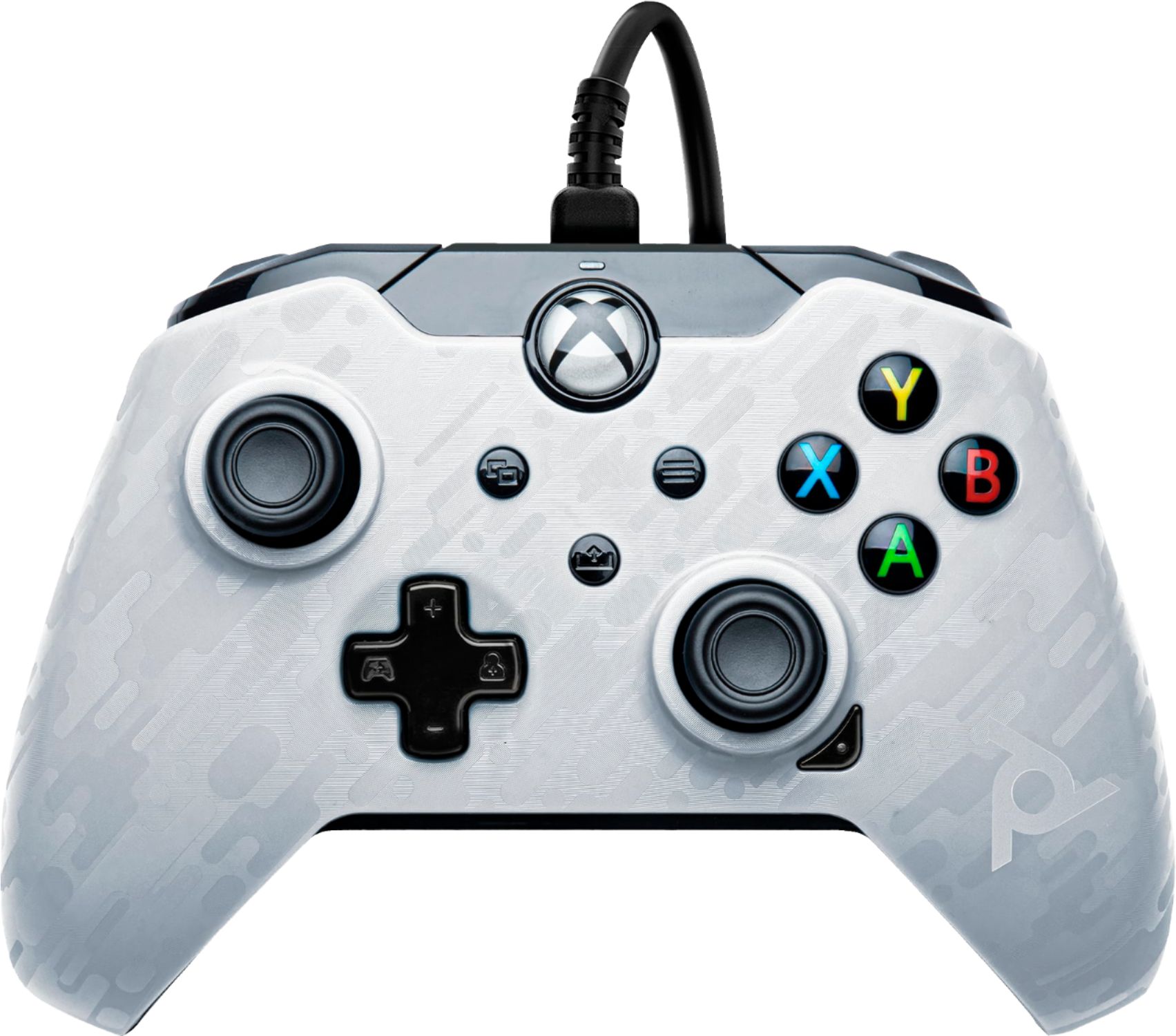 Pdp Wired Controller Xbox Series X S Xbox One Pc Ghost White Ghost White 049 012 Na Cmwh Best Buy