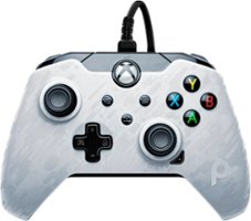 PDP - Wired Controller - Xbox Series X|S - Xbox One - PC - Ghost White - Ghost White - Front_Zoom