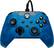 Front. PDP - Wired Controller - Xbox Series X|S - Xbox One - PC - Revenant Blue - Revenant Blue.